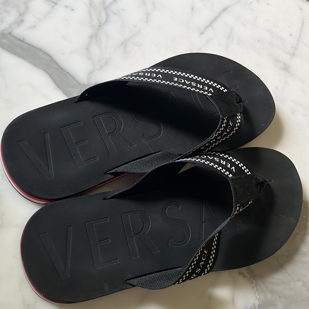 Mens Authentic Versace Sandals